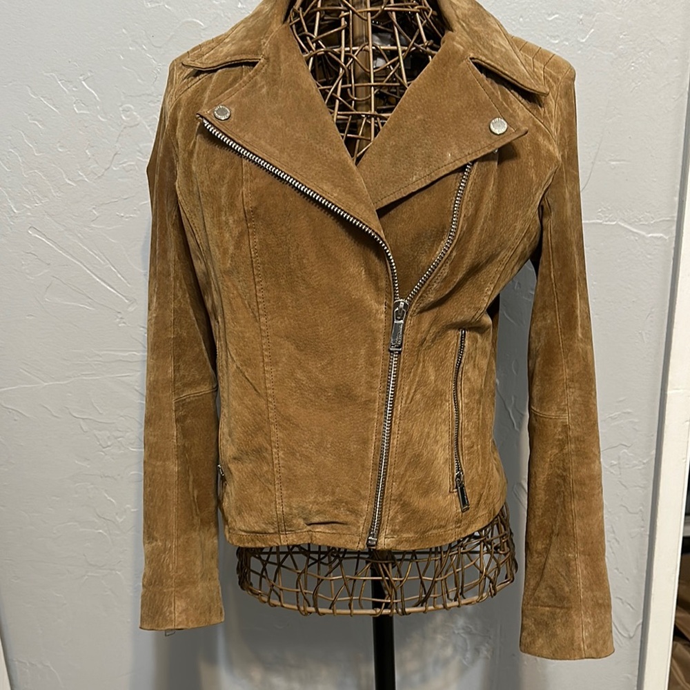Bcbgeneration Light Brown Suede Jacket. Women’s S… - image 1